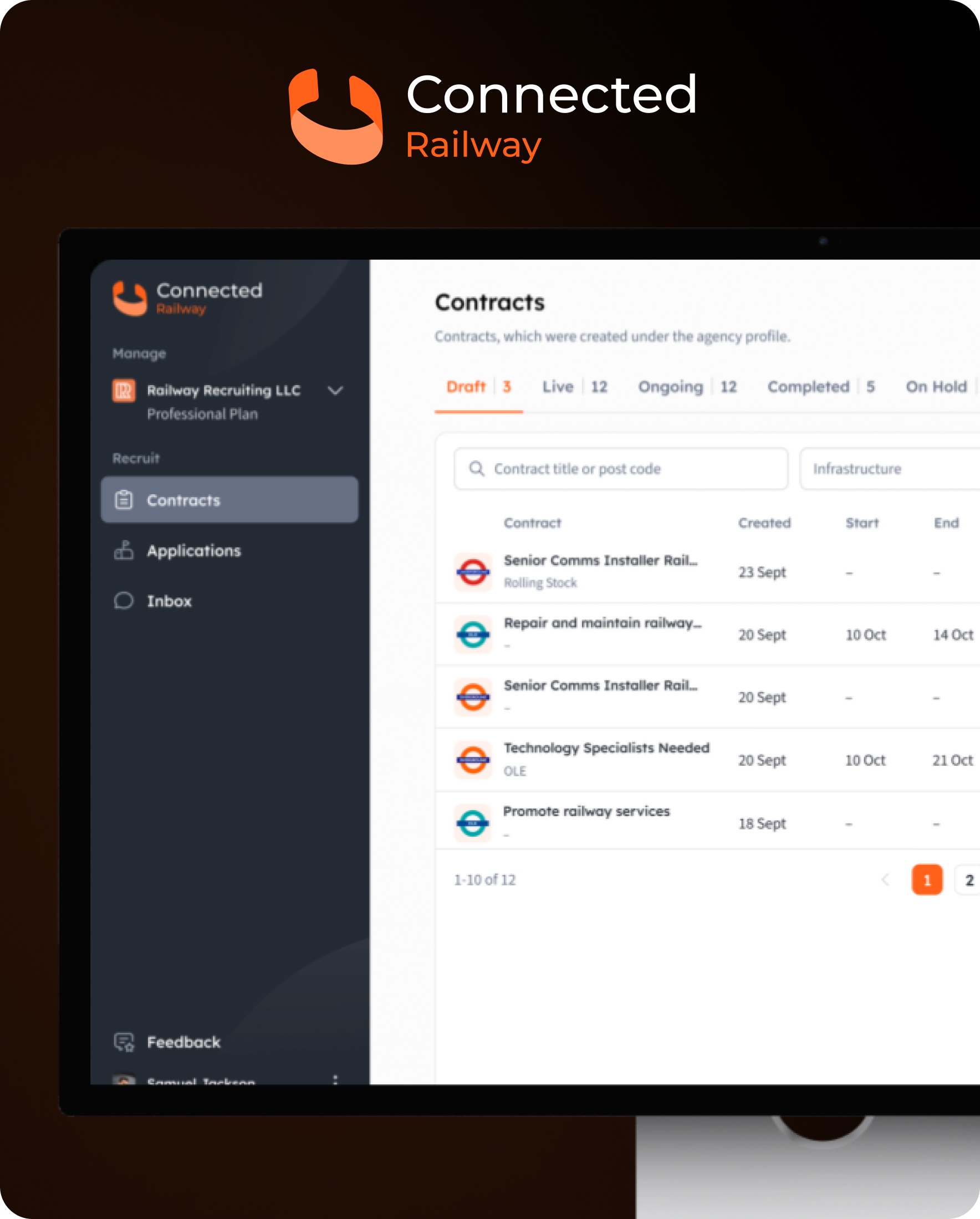 Connected Railway — Talent Forecasting SaaS for Connected Railway