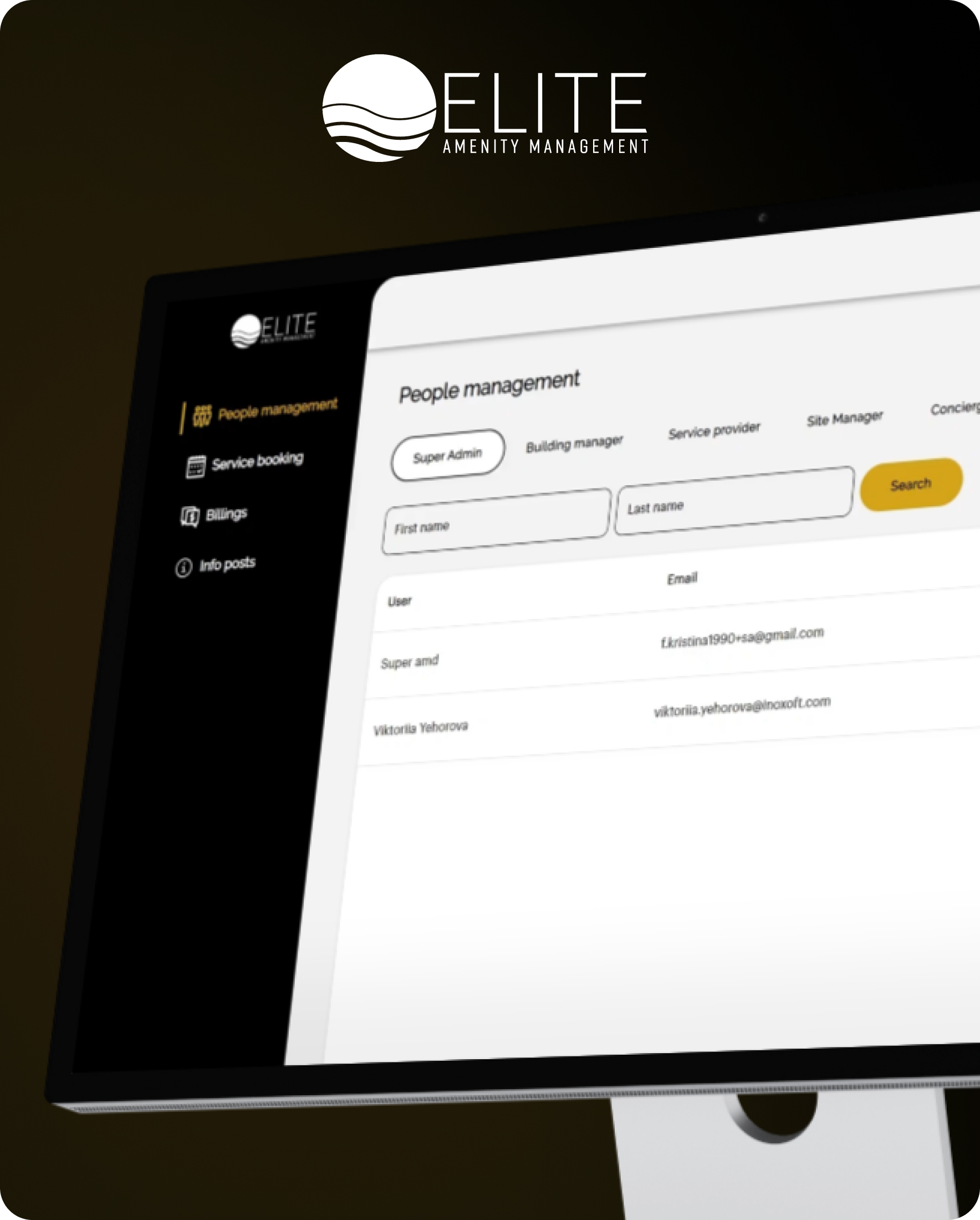 Elite Amenity Management — Digital Concierge for Elite Amenity