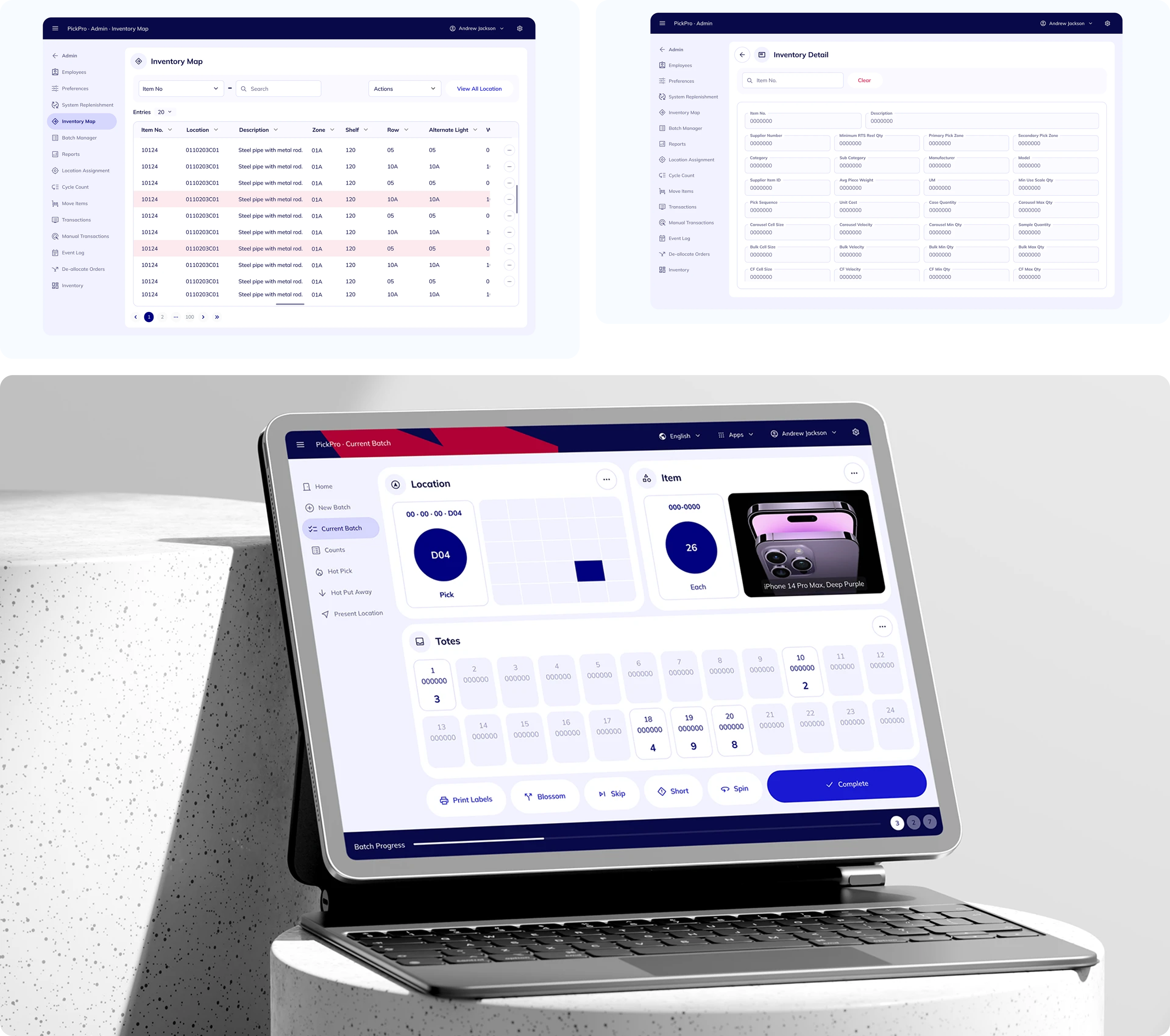 PickPro — product detail