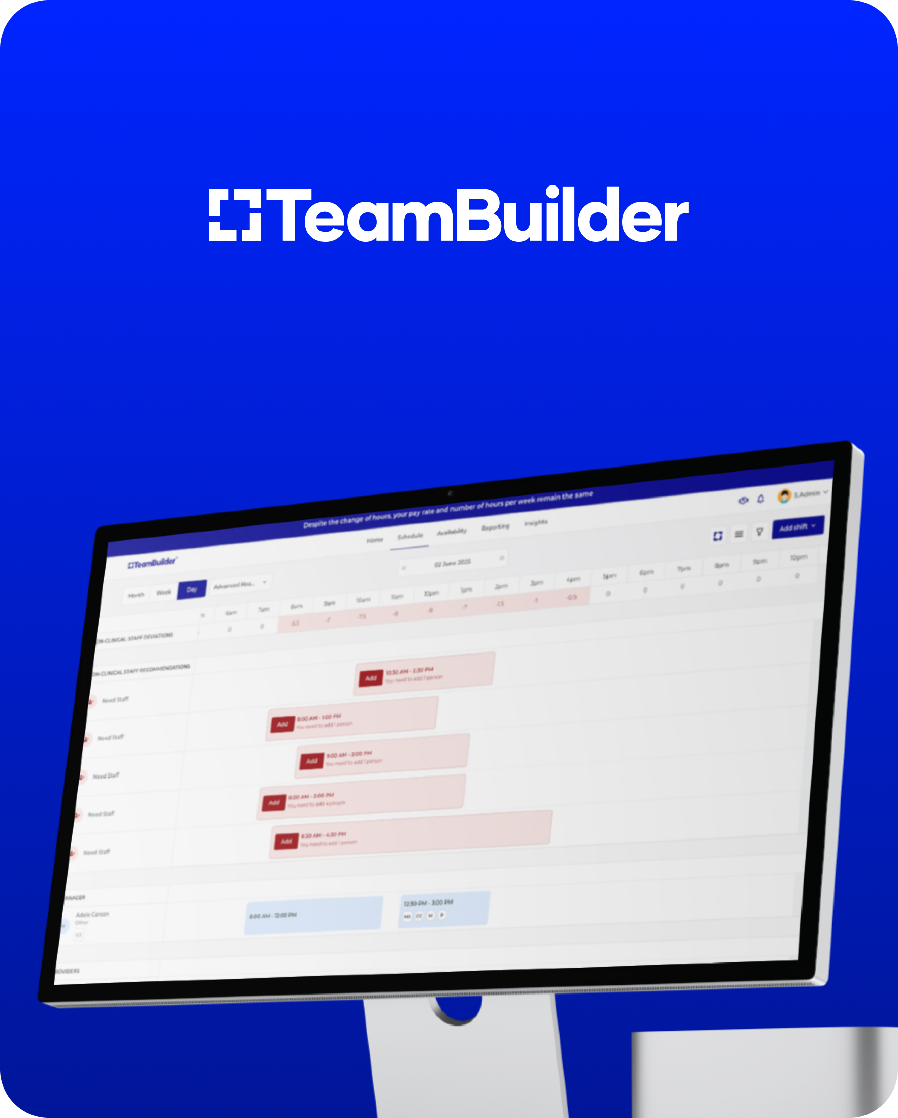 TeamBuilder — Healthcare SaaS for TeamBuilder