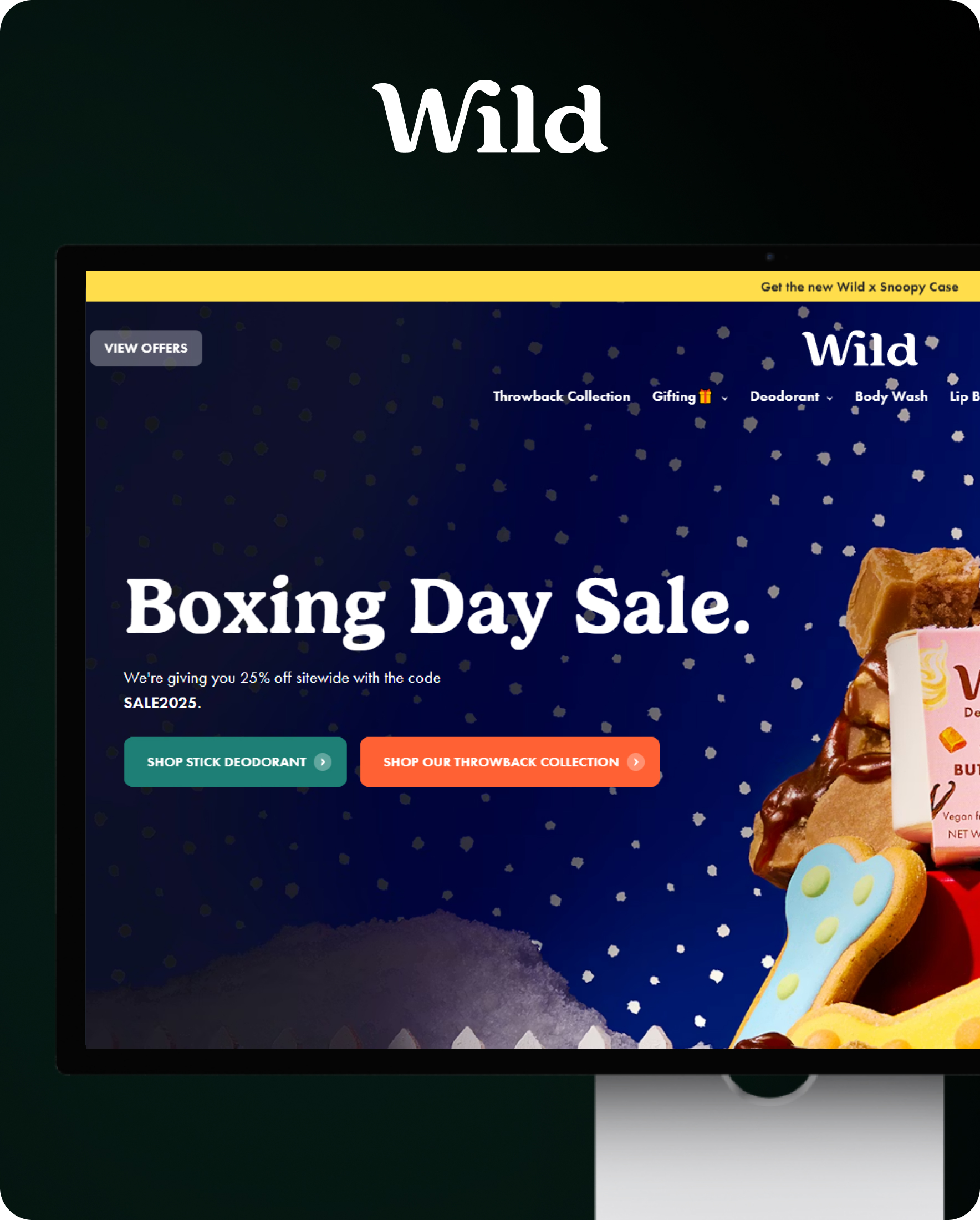 Wild — E-commerce Platform for Wild